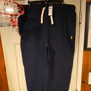 Polo Sweatpants in Navy